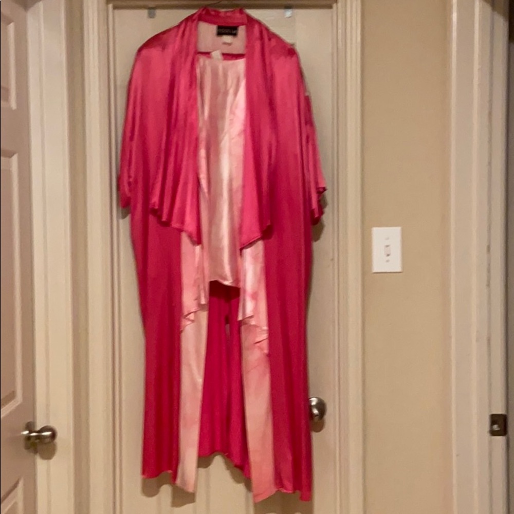 3 piece formal  or party silky pant suit.